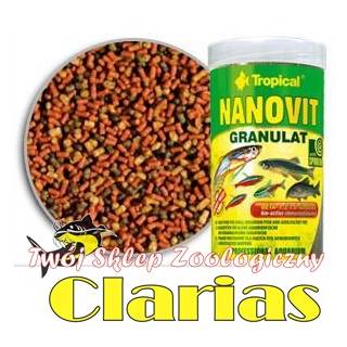 Tropical Nanovit Granulat 100ml - małe ryby